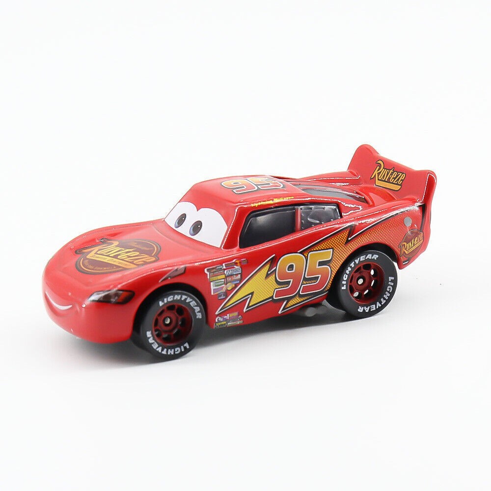 Disney Pixar Cars Diecast McQueen Jackson 1:55 Metal Toy Car Kids Gift New 2024