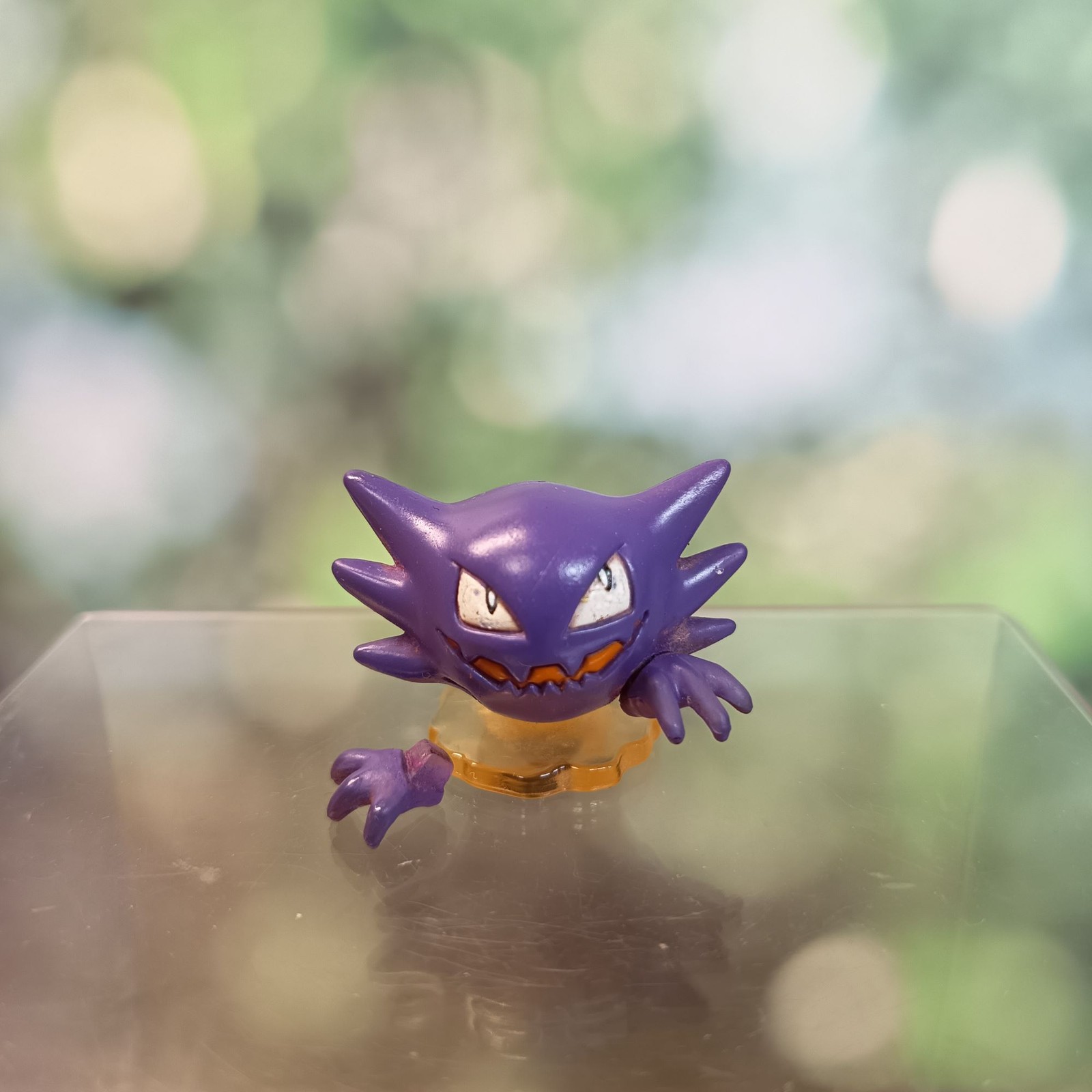 TOMY Pokemon HAUNTER CLEAR BASE 1.5&Prime; Figure CGTSJ Nintendo Toy READ DESCRIPTION