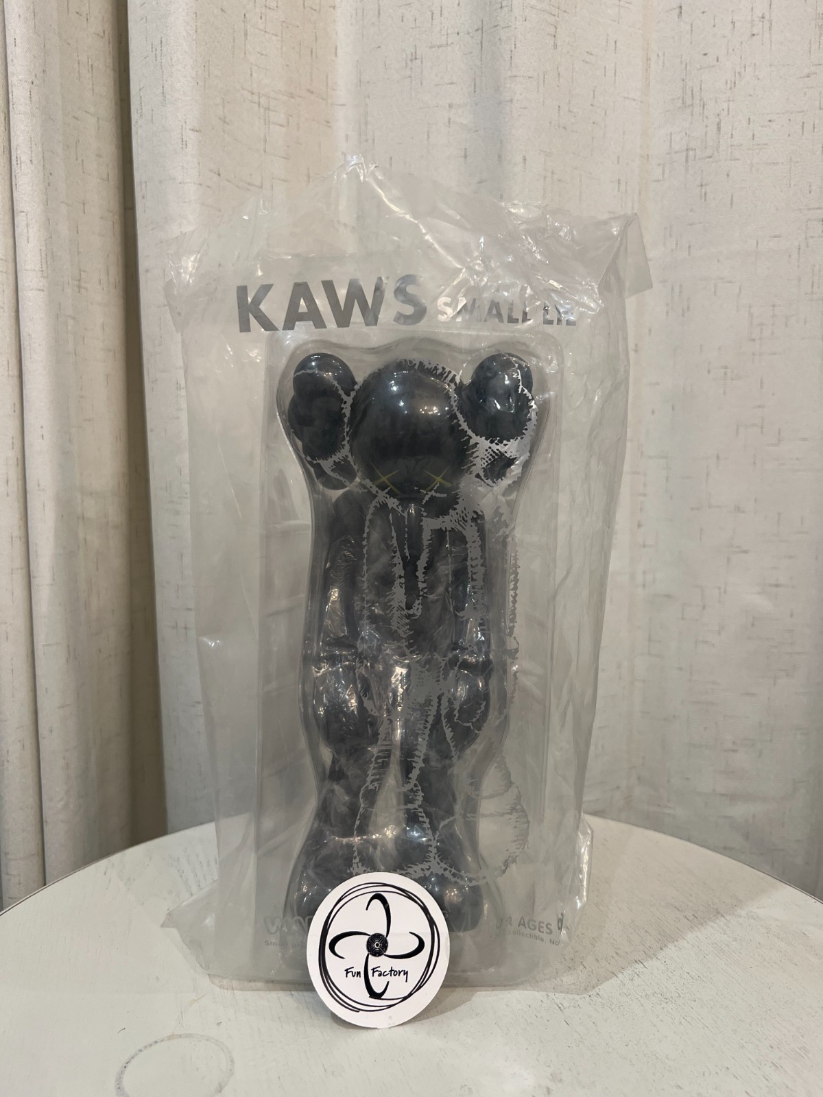 KAWS Small Lie Companion Vinyl Figure Black