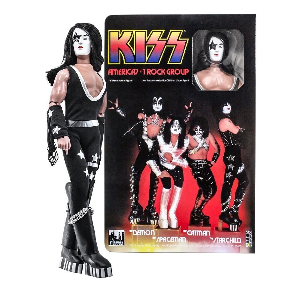 KISS 12 Inch Action Figures Series 9 Love Gun: STARCHILD PAUL STANLEY NEW FTC