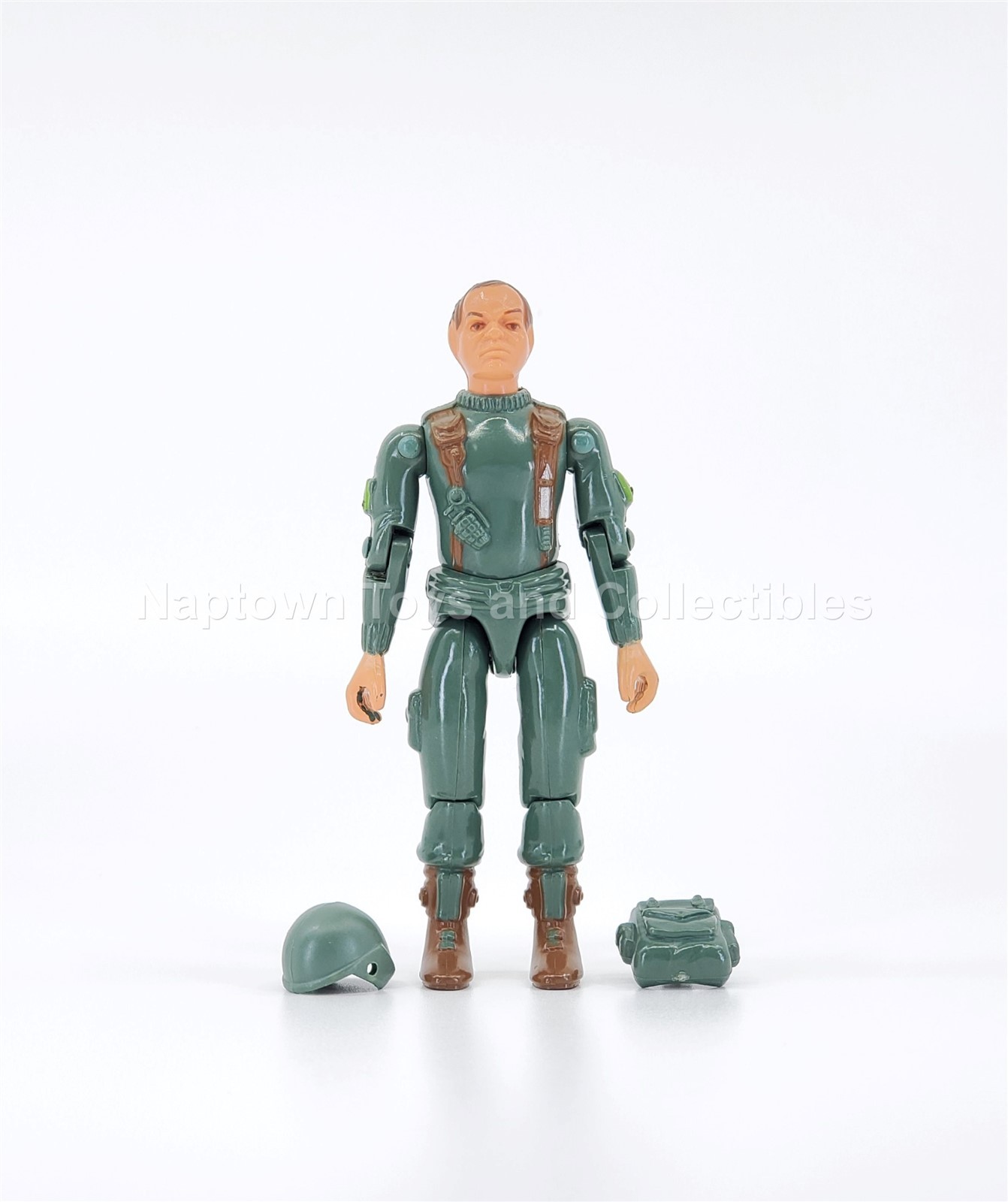 GI JOE COMANDOS EM ACAO FRONT (GRUNT) FIGURE 99% COMPLETE BRAZIL ESTRELA