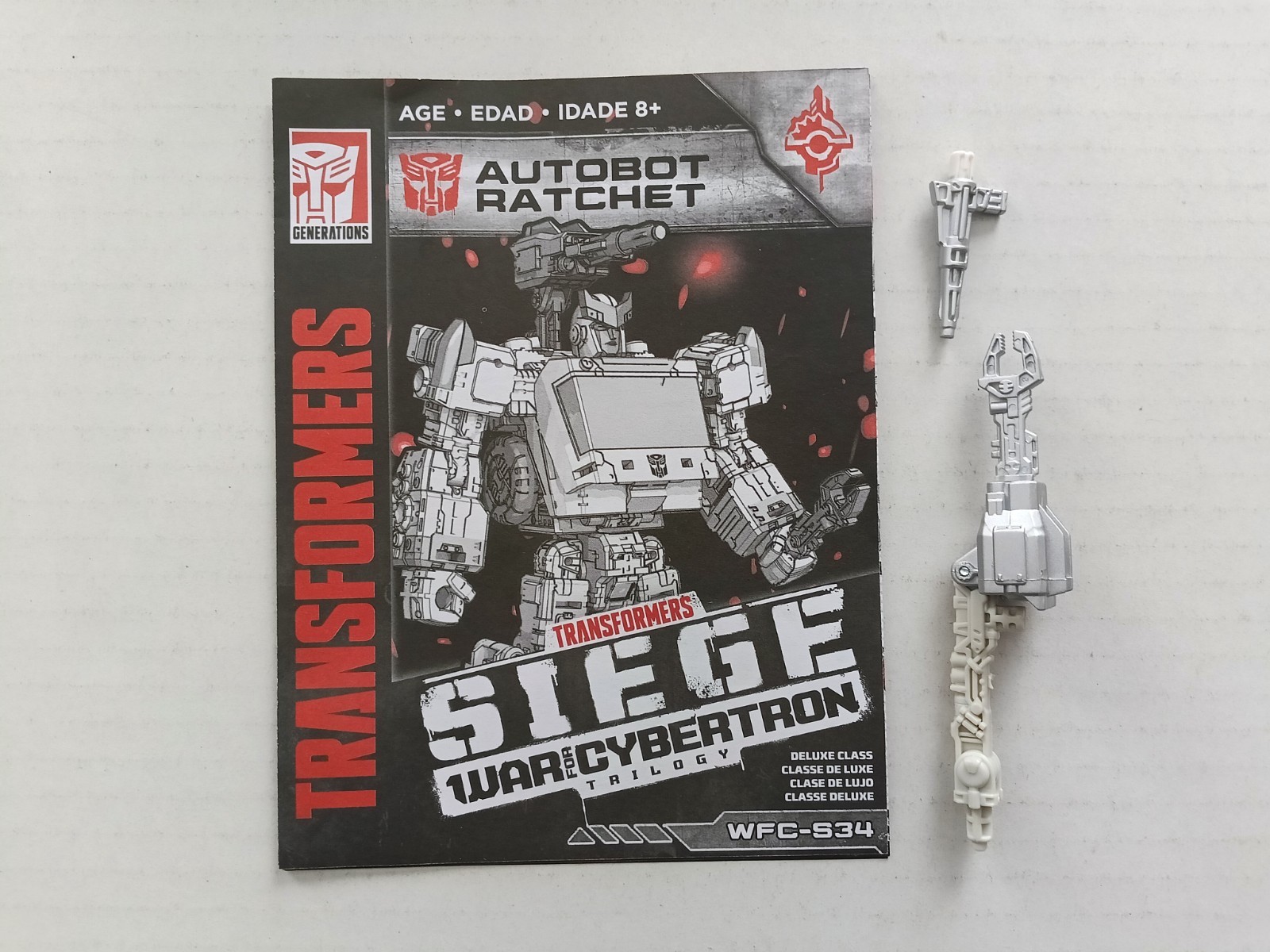Transformers War for Cybertron: Siege- Deluxe Class Ratchet(Walgreens Exclusive)