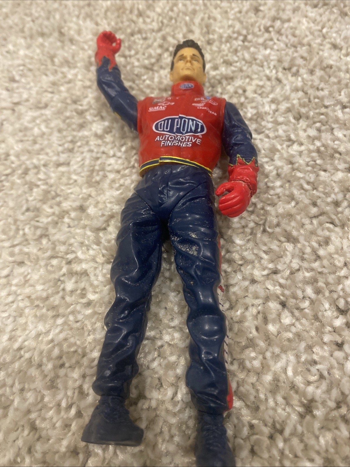 6 Inch Road Champs NASCAR Jeff Gordon DuPont Action Figure 2003 Collectible