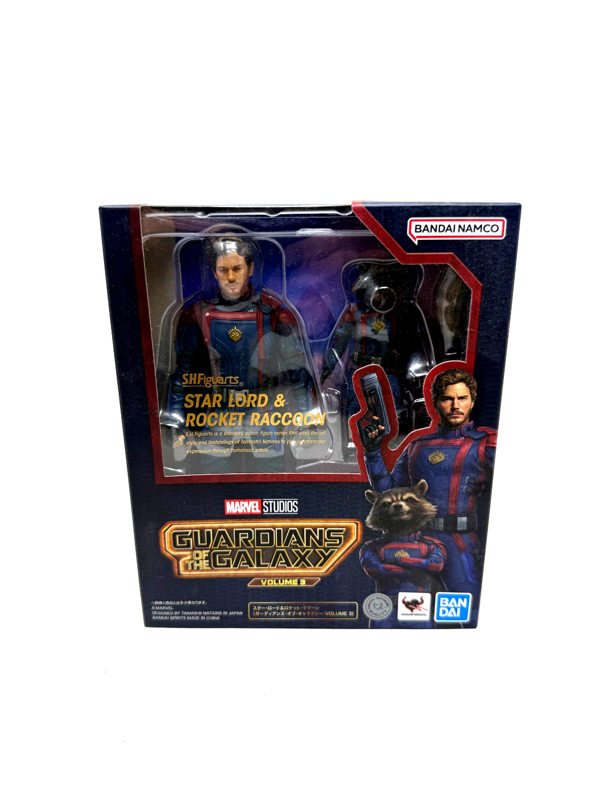 Bandai S.H.Figuarts Marvel Guardians Of The Galaxy Vol. 3 Star-Lord & Rocket