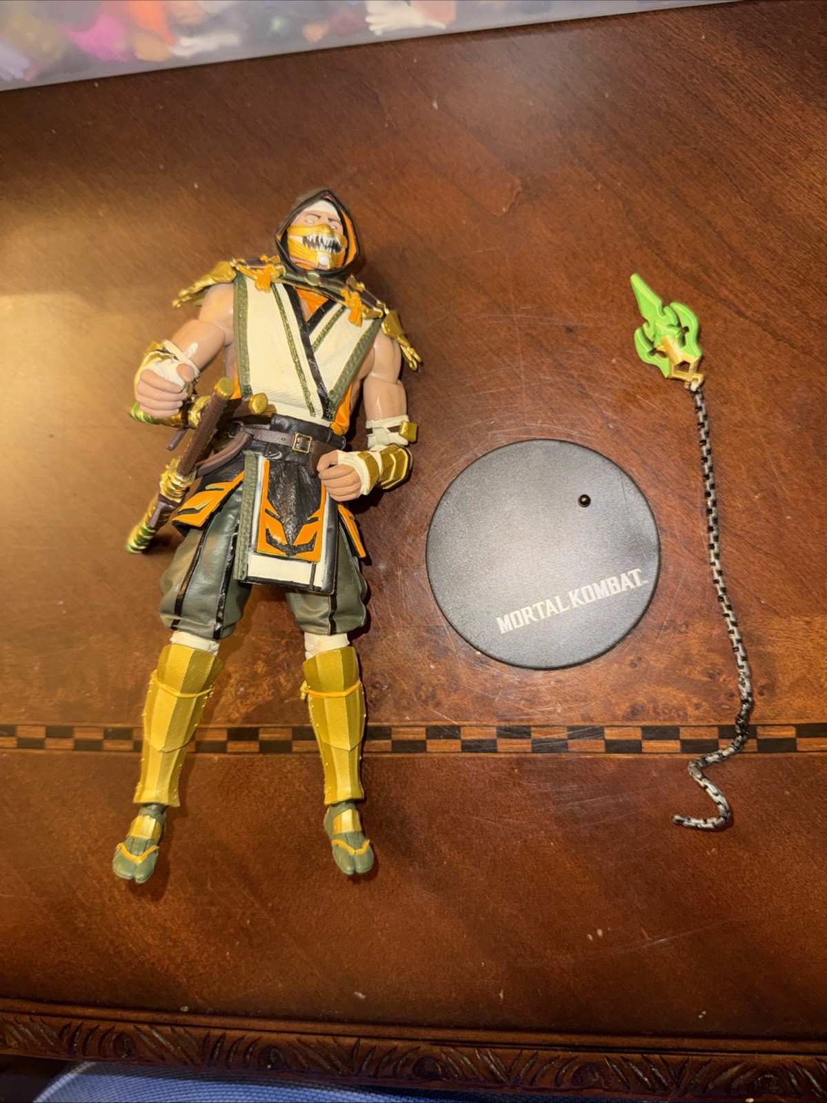 McFarlane Toys Mortal Kombat 7” Scorpion Action Figure Exclusive