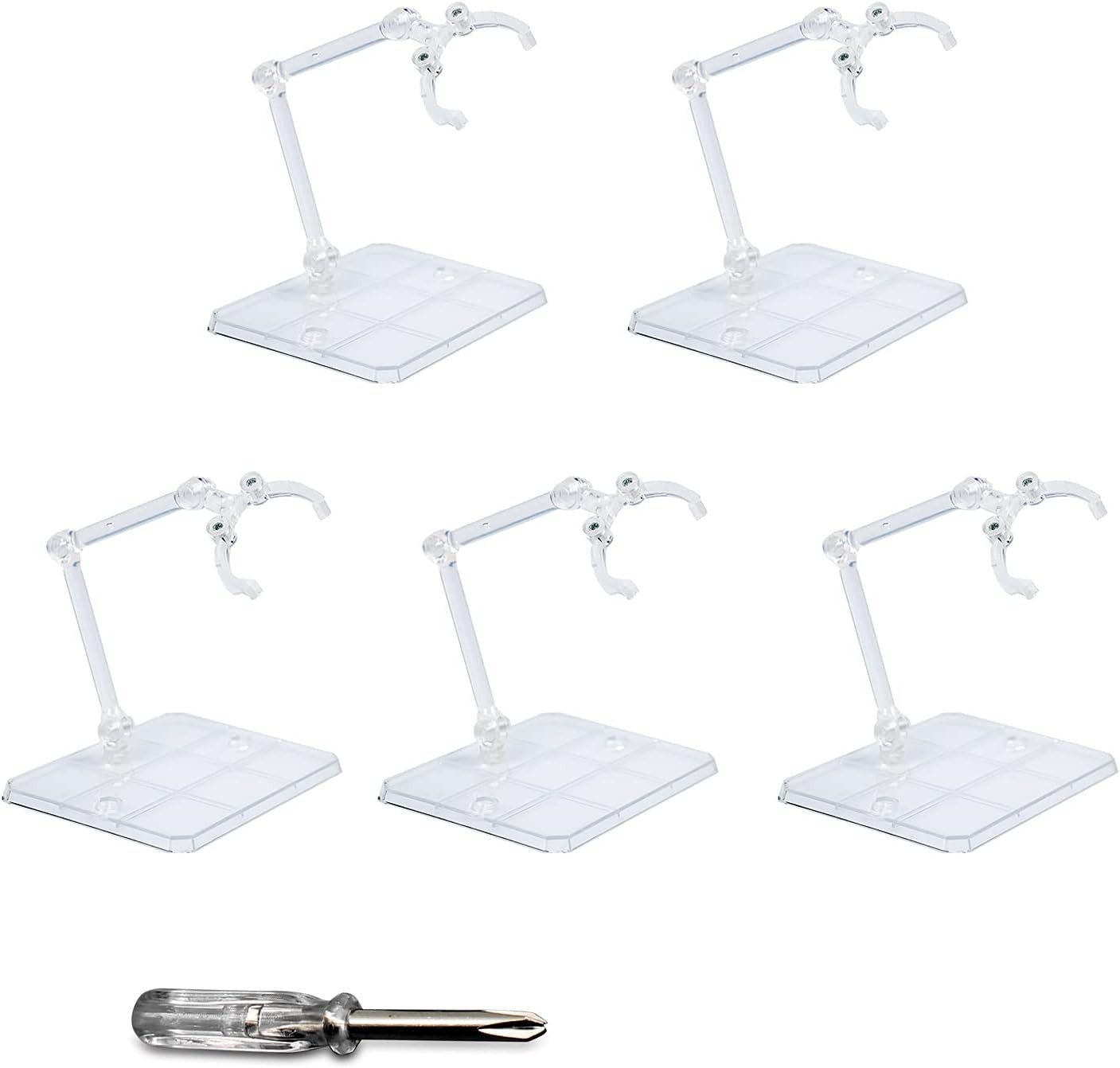 Creative Transparent Action Figure Base Holders – Perfect Gift for Collectors