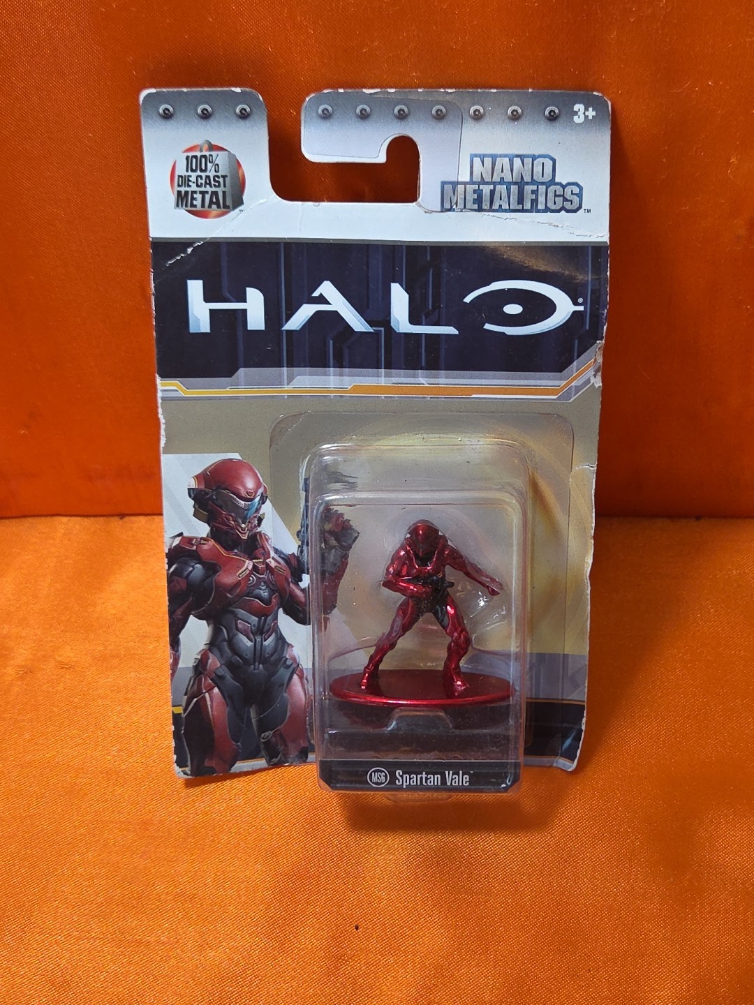Halo Nano Metalfigs DieCast Metal Collectible Figure Spartan Vale MS6