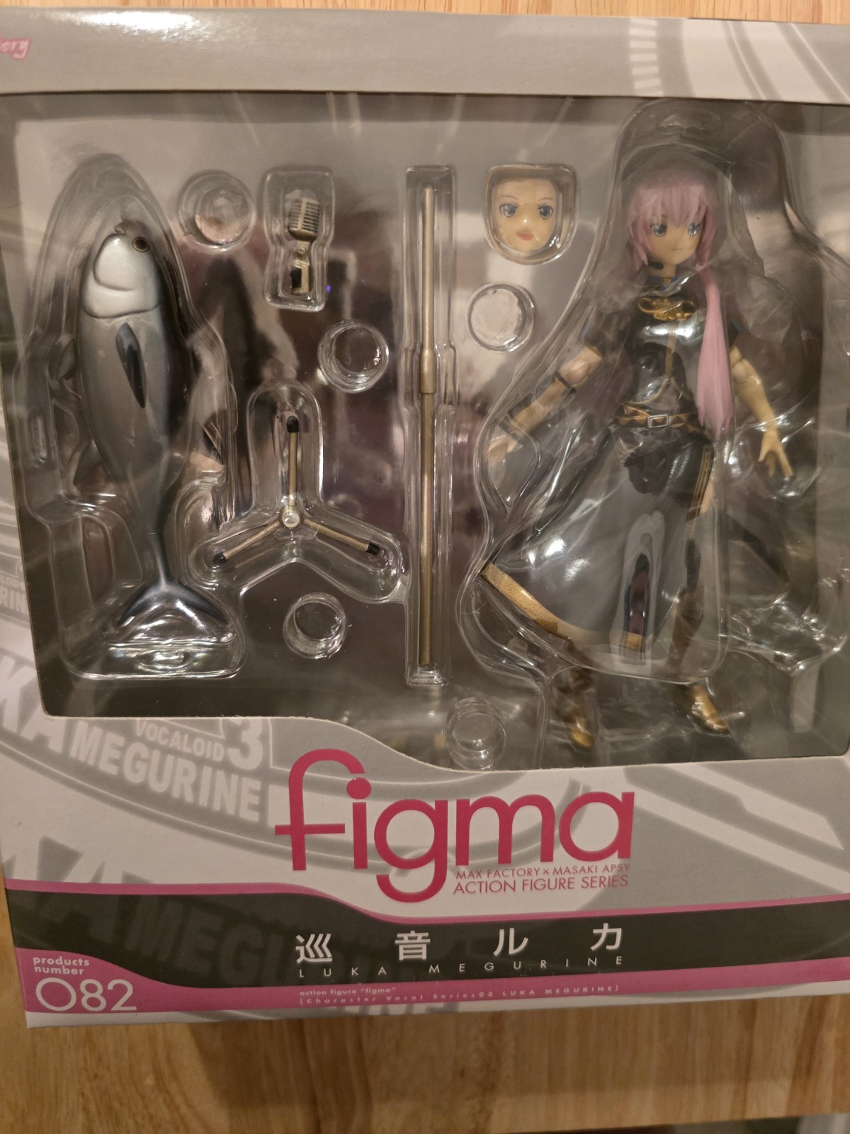 sealed Max Factory Masaki Apsy Figma 082 Vocaloid Luka Megurine