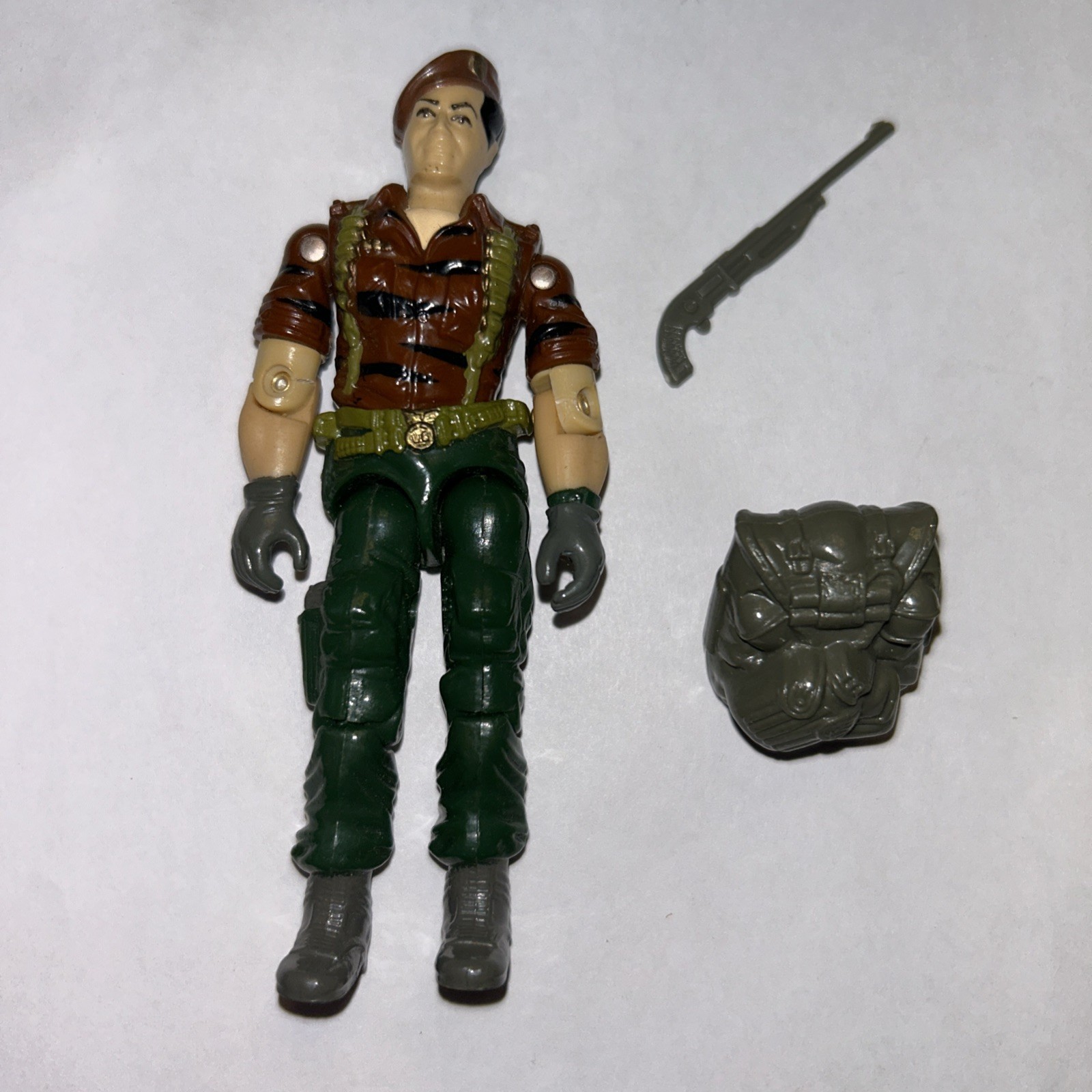 1988 Tiger Force Flint v2 Figure Vintage G.I. GI Joe Tight ARAH Complete PC3