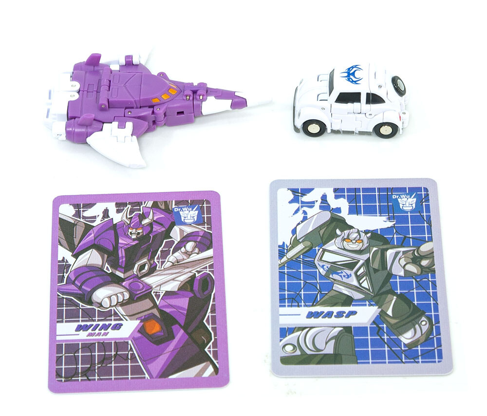 Dr Wu DW-E34M Wasp Bee DW-E35S Wingman Cyclonus Action Figure toy in stock