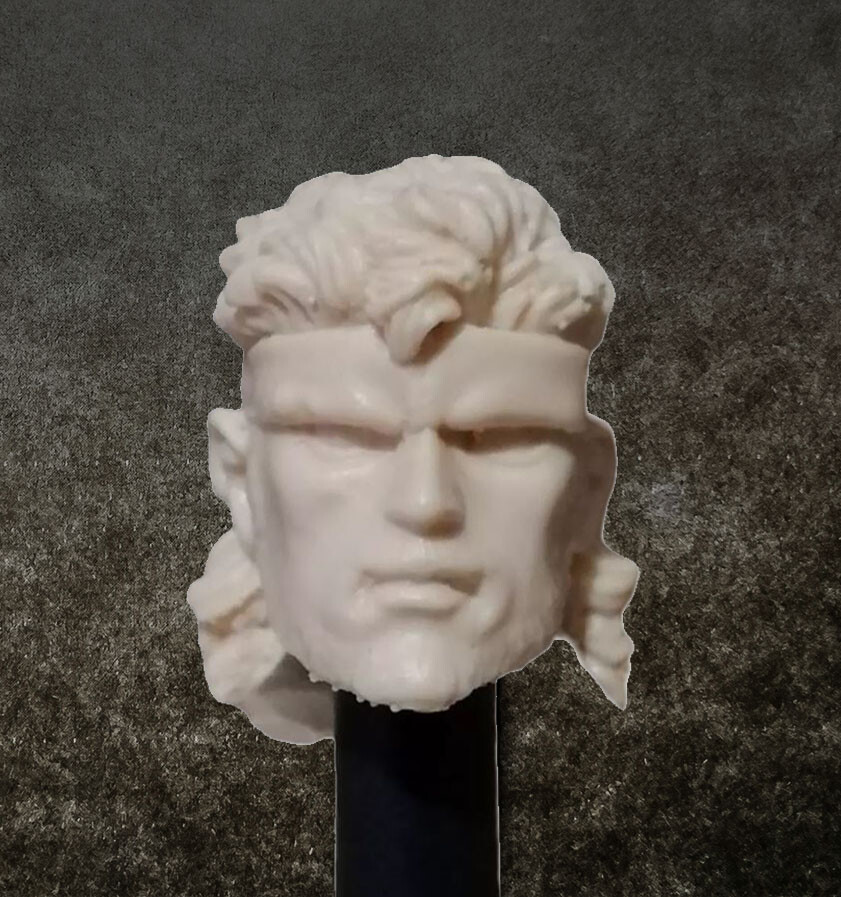 144 SOLID SNAKE – Custom resin headcast