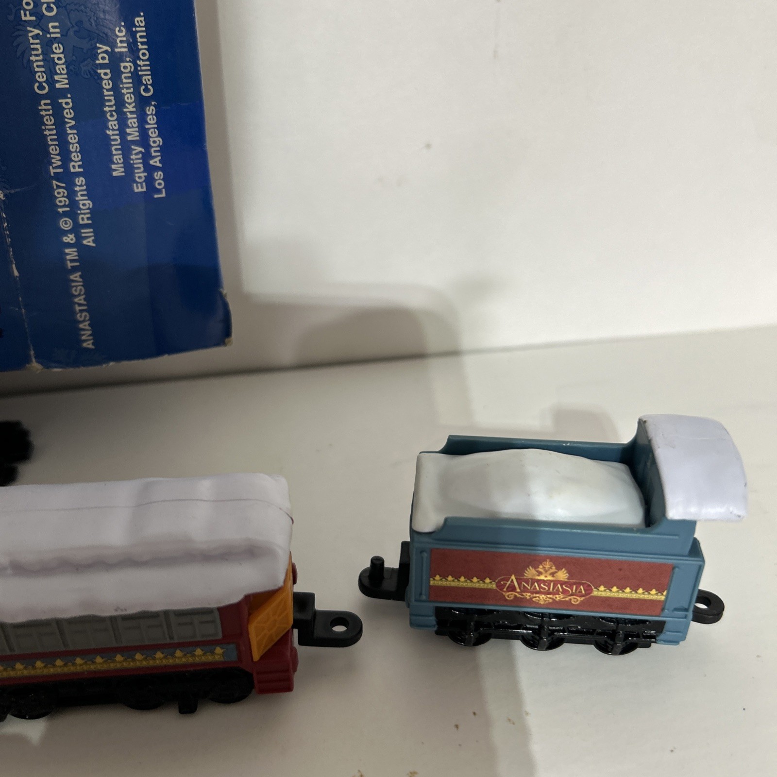 Anastasia Mini Train Set 1997 20th Century box 1