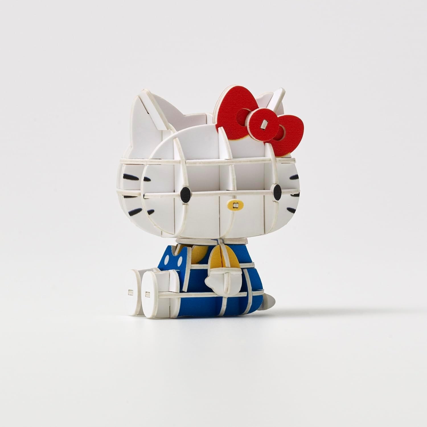 3D Paper Puzzle Characters Hello Kitty Product Height 48mm 3D Art Made in Japan