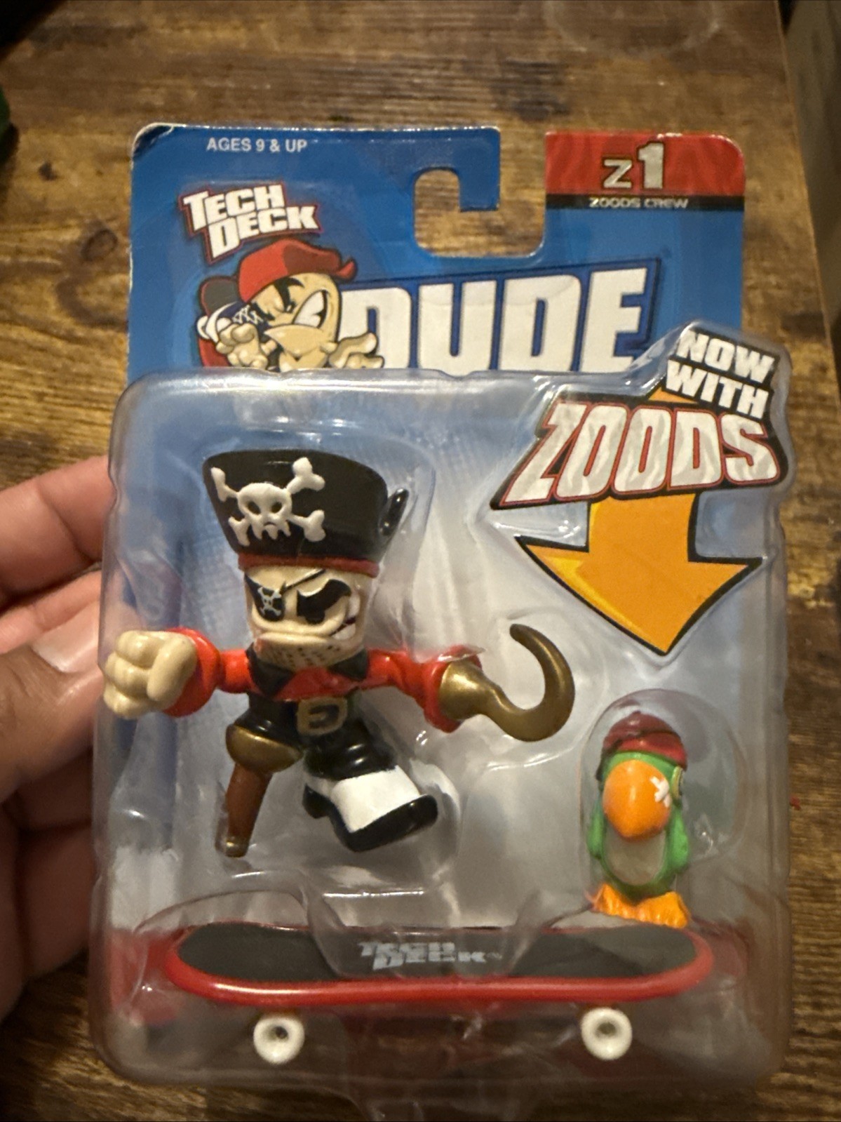 1PC/TECH DECK DUDE Evolution Blast Board Collectible Mini Figure Model Toy
