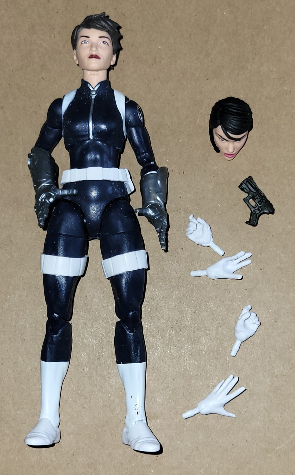 2022 Hasbro Marvel Legends SHIELD Agent Quake/Maria Hill 6&Prime; Figure