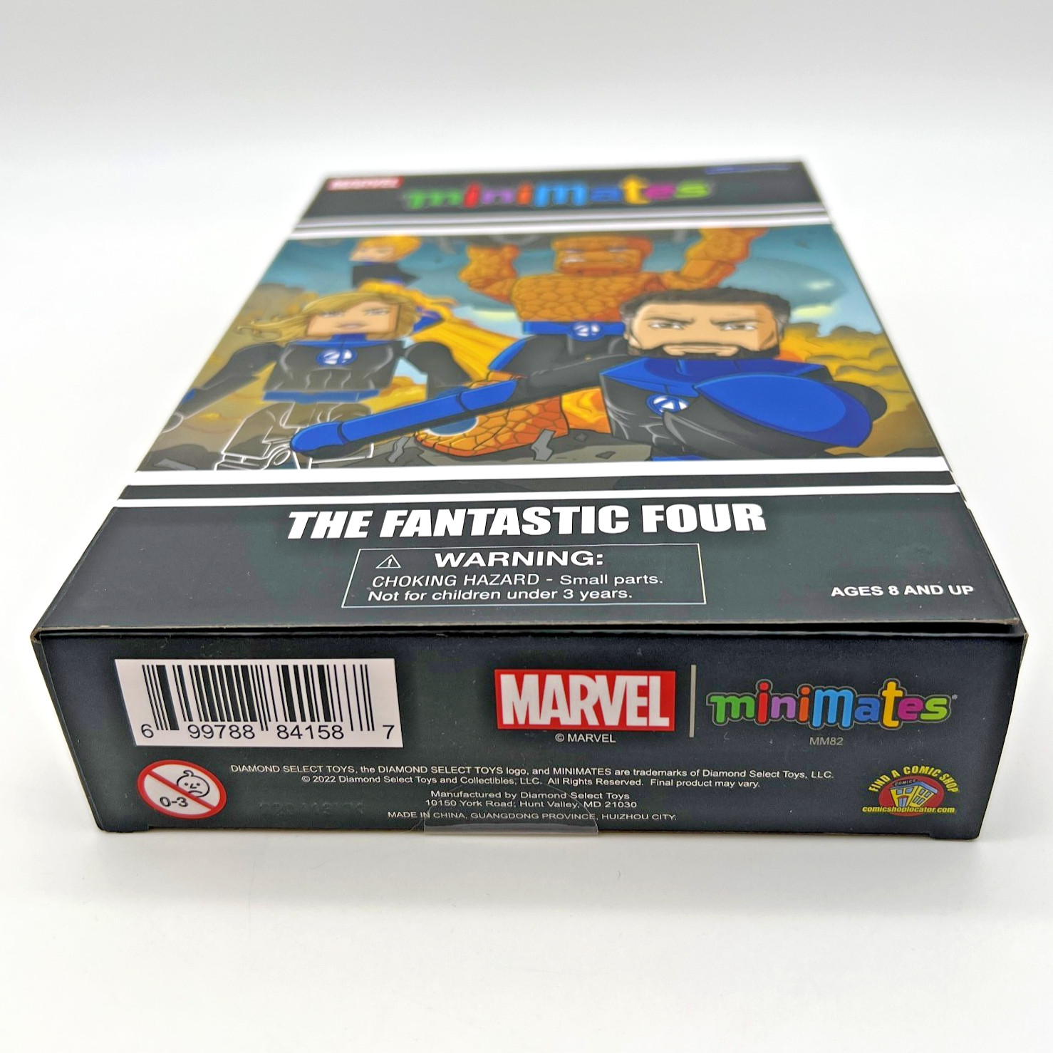 Diamond Select Marvel MiniMates FANTASTIC FOUR 6-Pack Deluxe Box Set • NEW