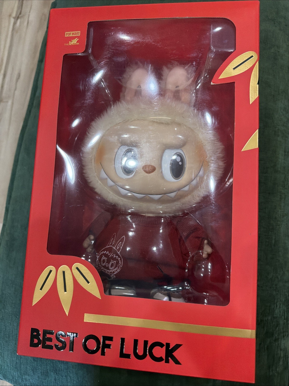 THE MONSTERS – BEST OF LUCK Vinyl Plush Doll (Incredibly Rare Doll)
