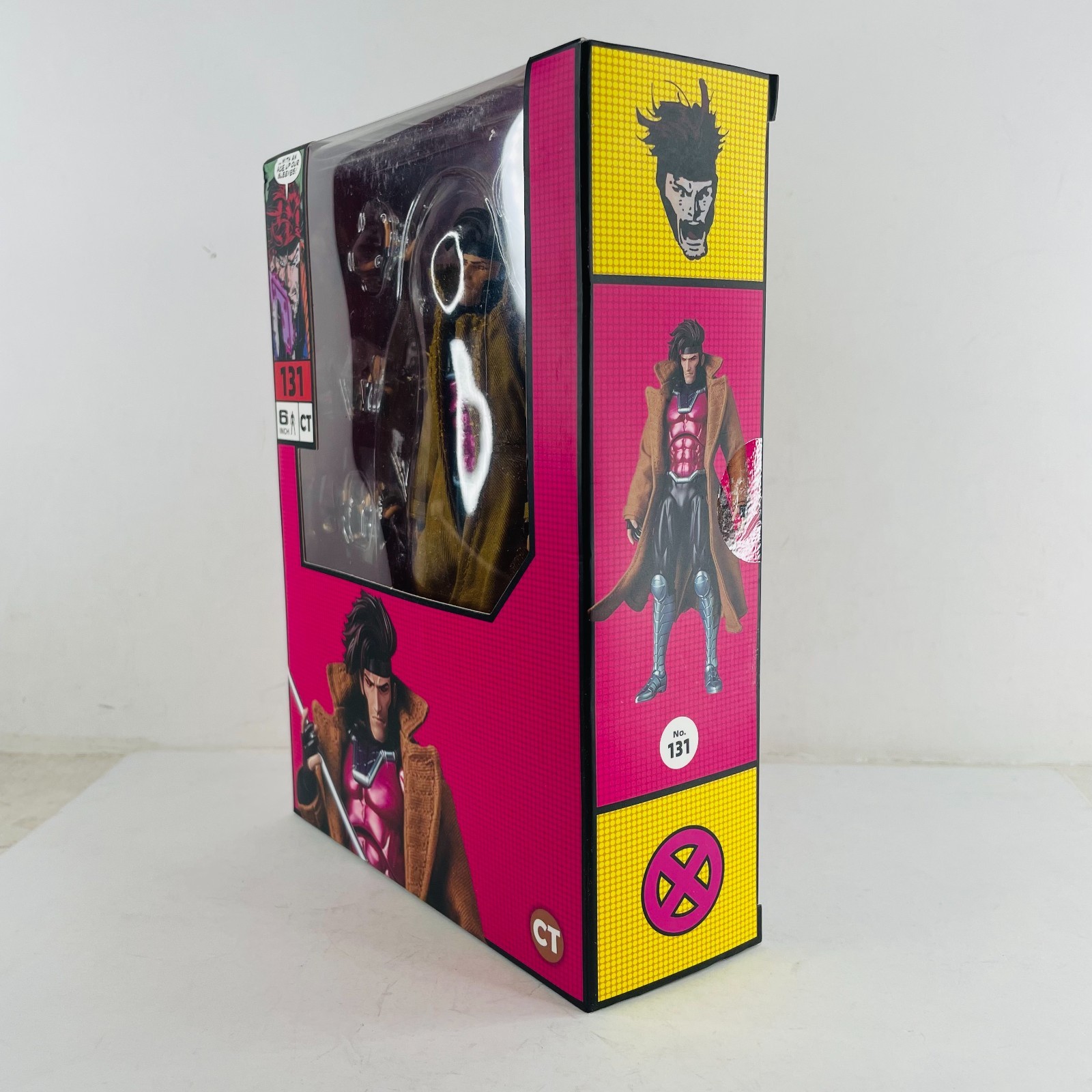 Gambit X-Men Comic Version w/Accessory 6&Prime; Action Figure CT Toys #131 New Box