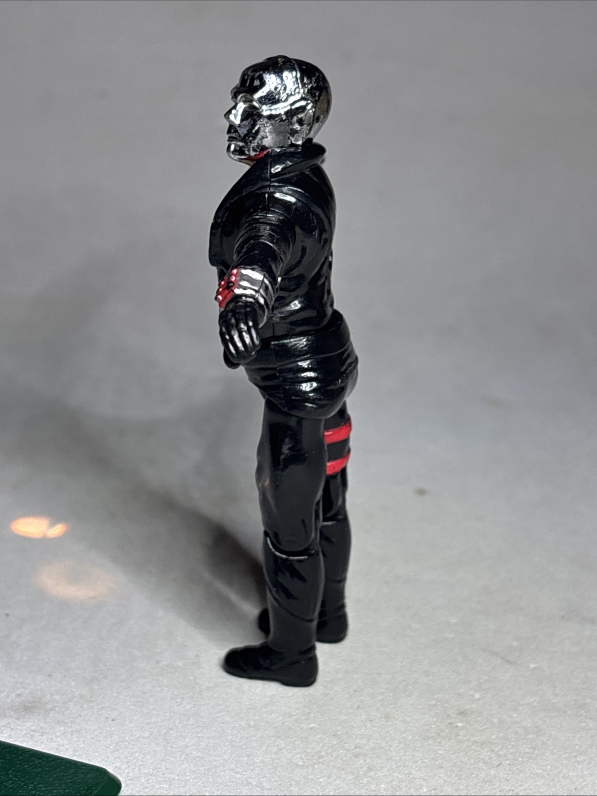 GI Joe 1983 Destro Complete Action Figure With Blue Gun And Case