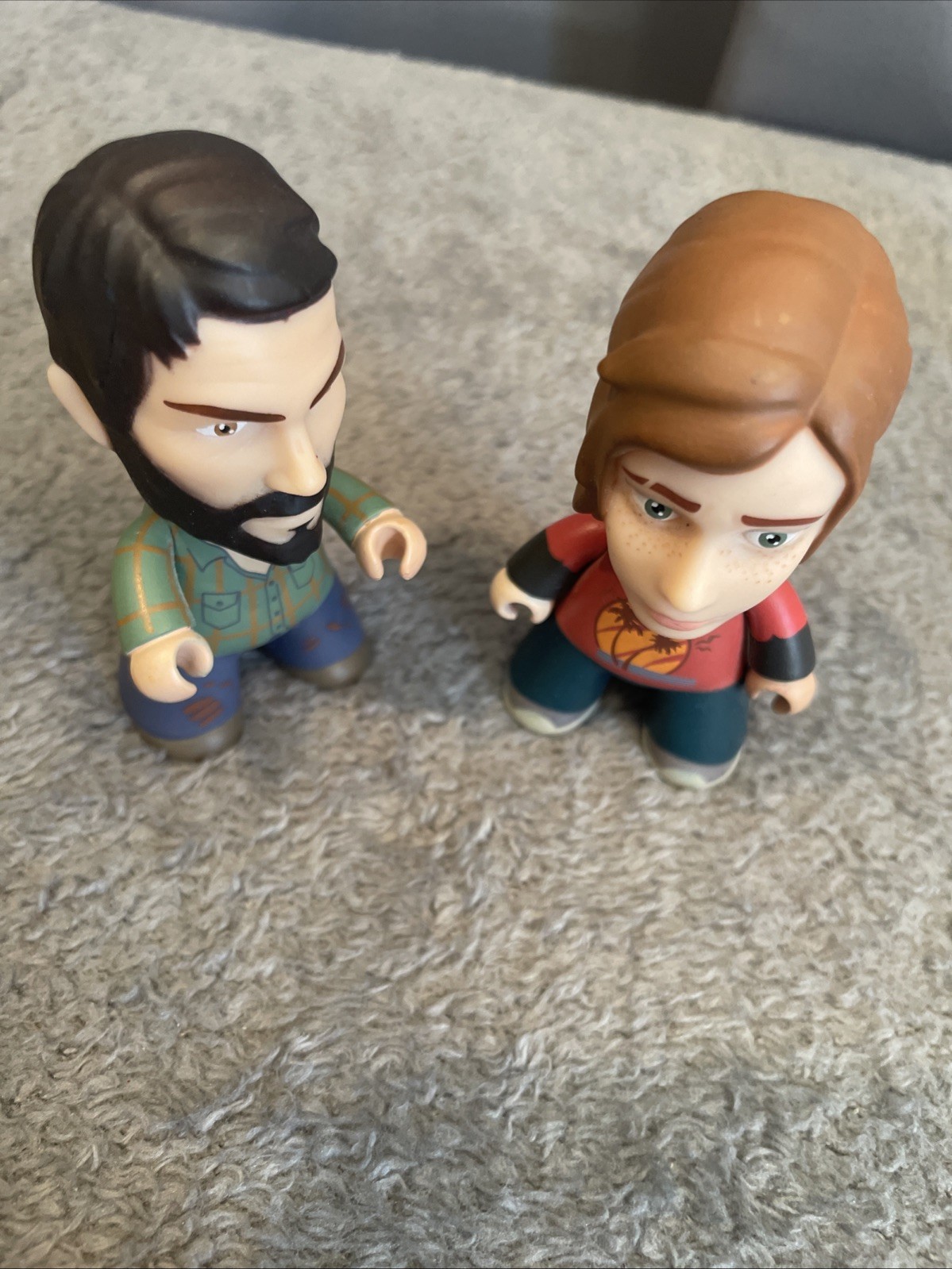 The Last of Us 3&Prime; Titan Joel & Ellie Vinyl Figures