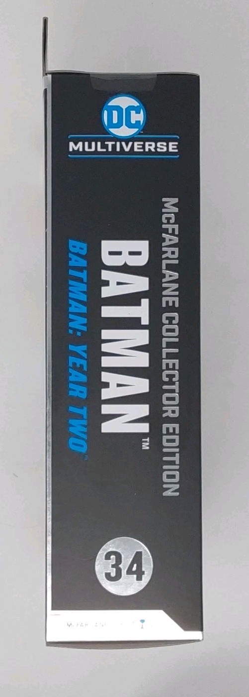 DC McFarlane Collector Edition Batman: Year Two Platinum 7&prime; Action Figure New