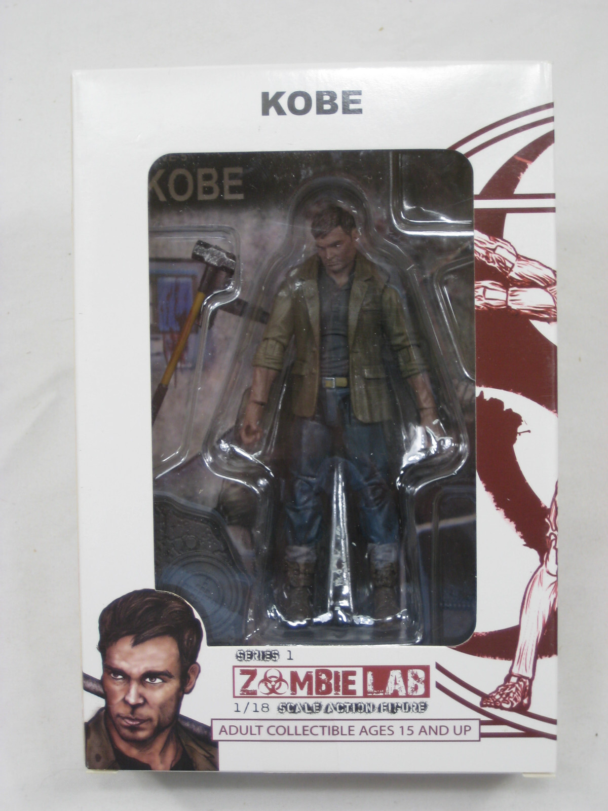 Zombie Lab 1/18 scale (4&Prime;) action figure Kobe