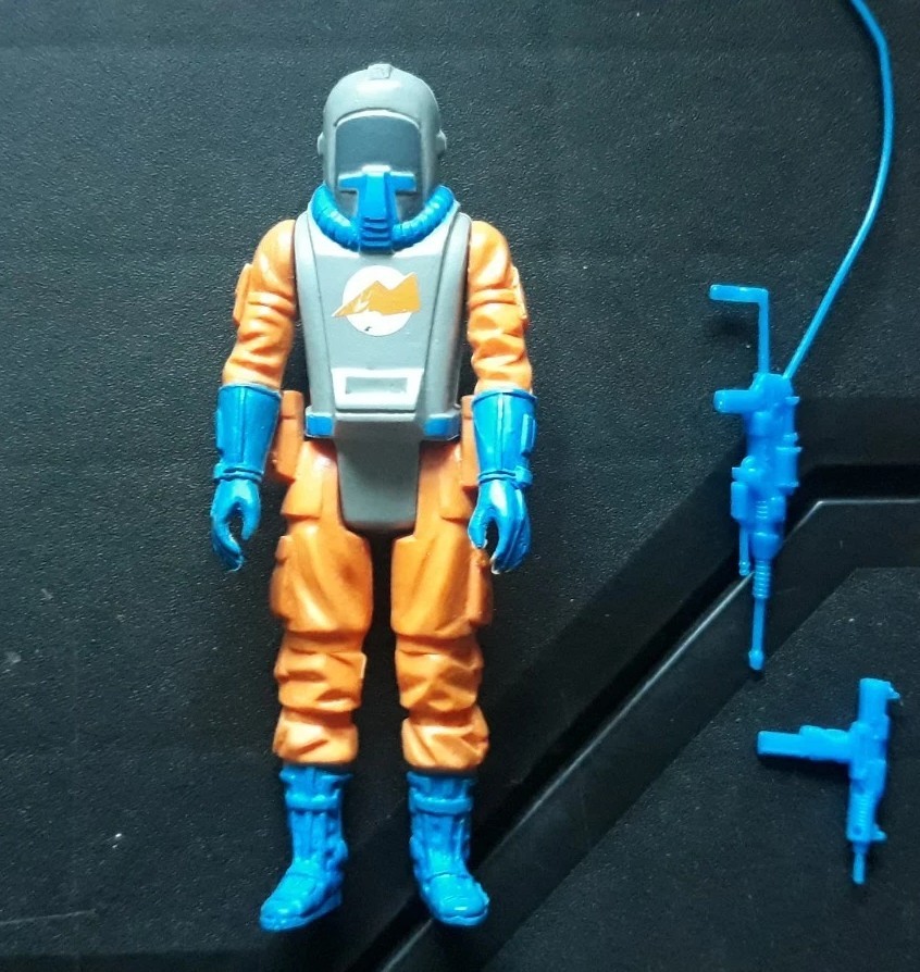 Palitoy Action Force Space Force Security Trooper Lot Of 2