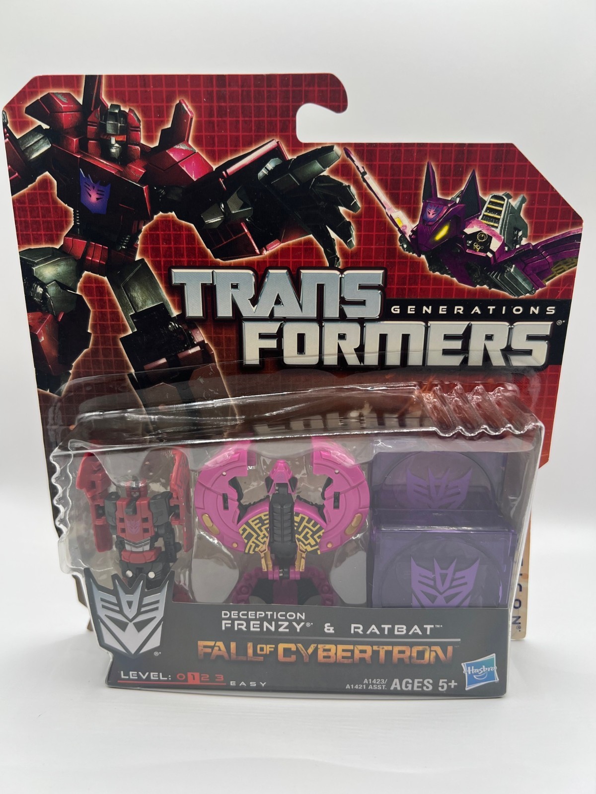 Transformers Generations Fall of Cybertron 2012 Legends Class Frenzy & Ratbat