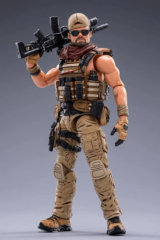 HARDCORE COLDPLAY – MERCENARY JOHNNY 1/18 SCALE ACTION FIGURE BY JOYTOY