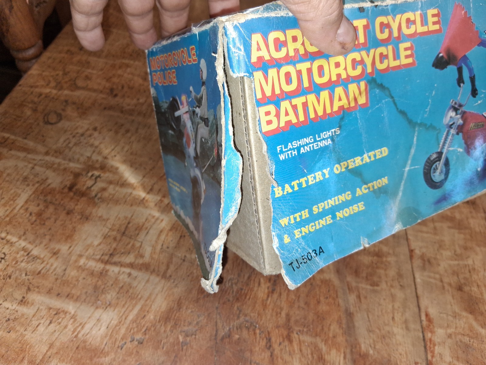 Vintage Batman Acrobat Cycle Motorcycle stunt Works