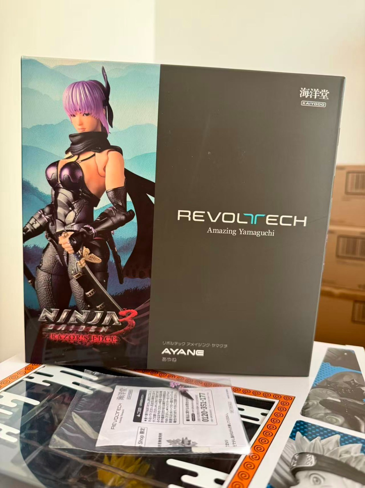 Kaiyodo Amazing Yamaguchi NINJA GAIDEN 3 Ayane with Bonus Parts KOEITECMO New