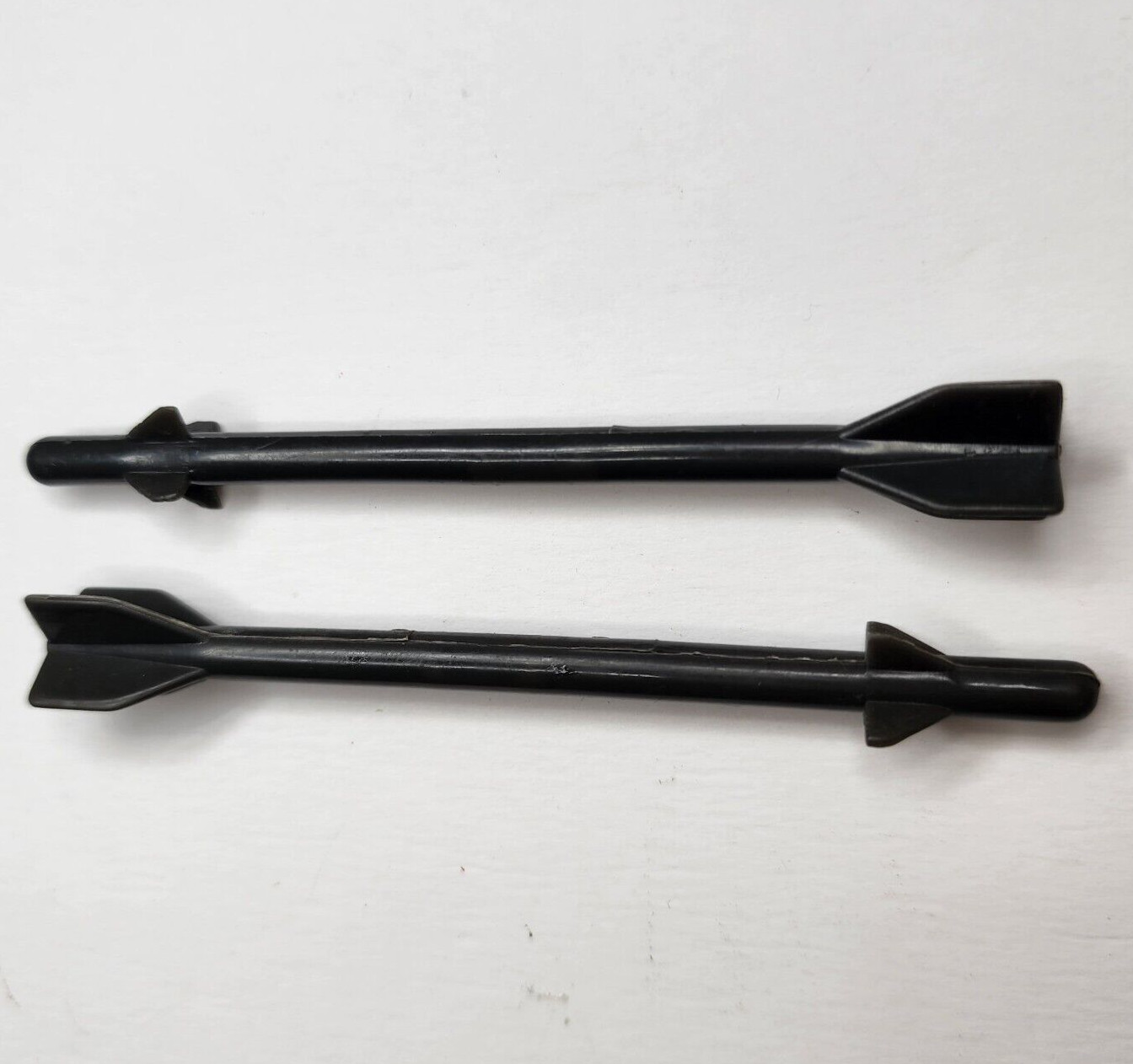 1983 Vtg Gi Joe Dragonfly Missile x2 Gray Vehicle Parts Piece Hasbro