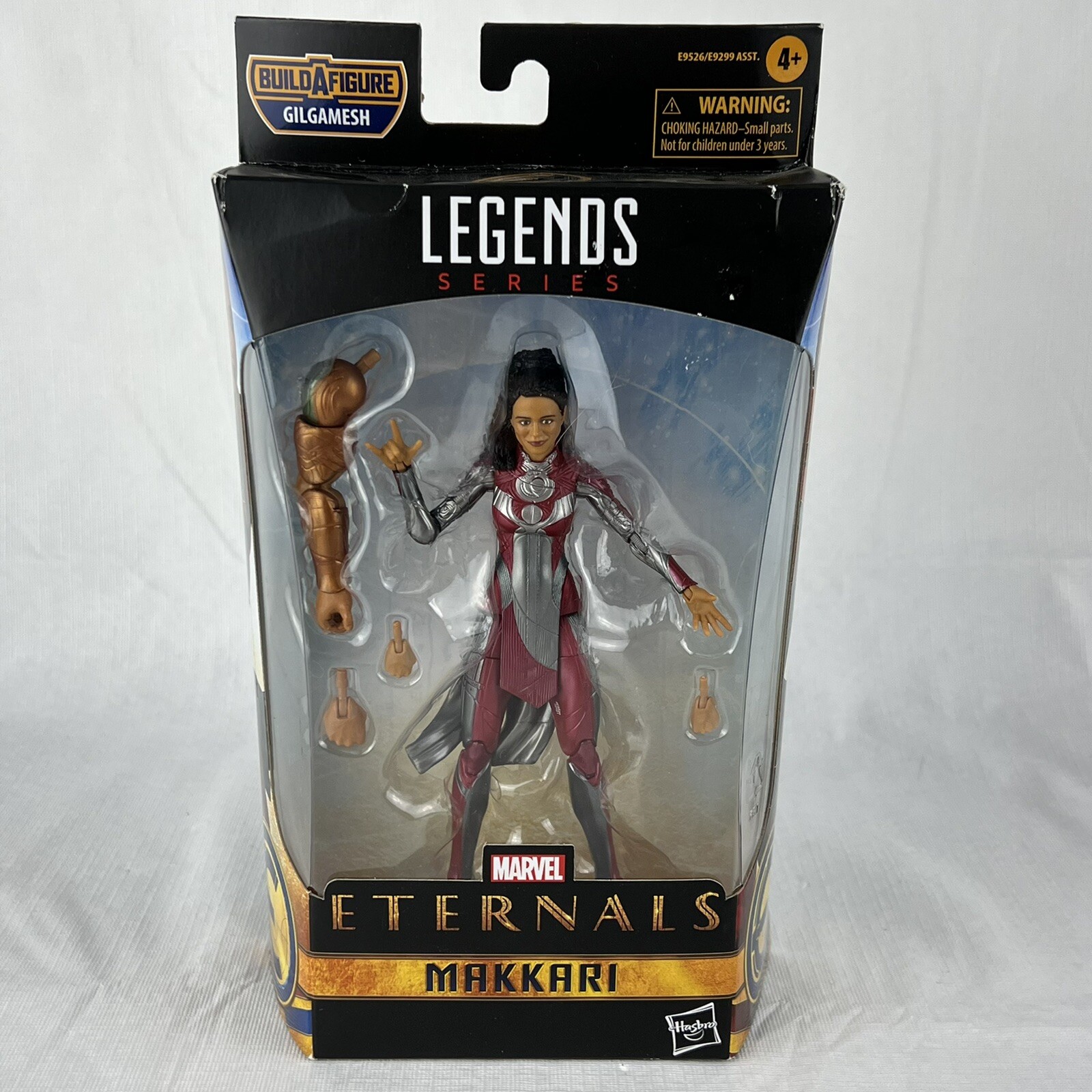 Marvel Legends Action Figure 2021 Gilgamesh BAF Eternals MAKKARI Box Not Mint