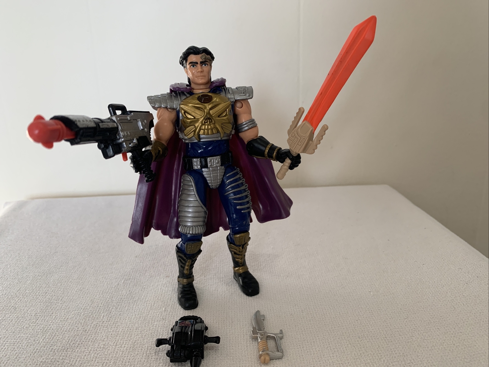 Skeleton Warriors Prince Lightstar Figure Playmates Gun Variant Color COMPLETE