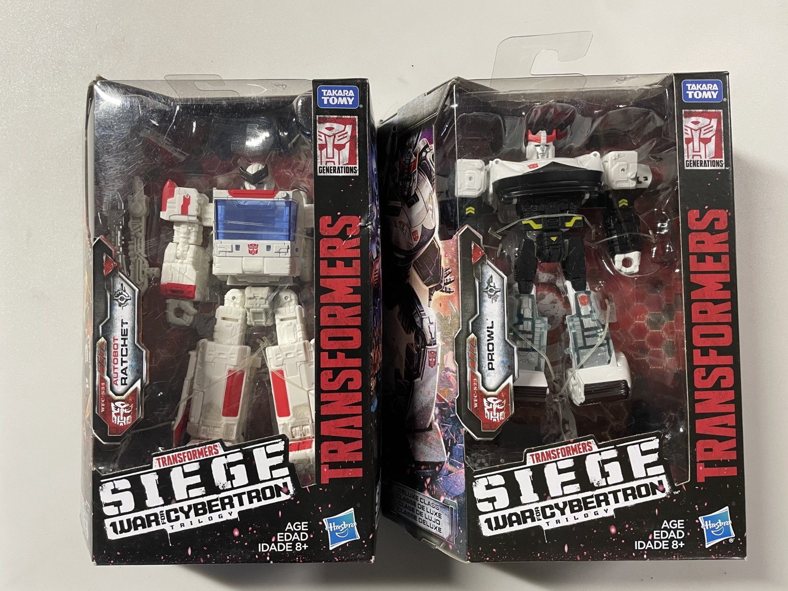 Siege Transformers BUNDLE Autobot Ratchet & Prowl