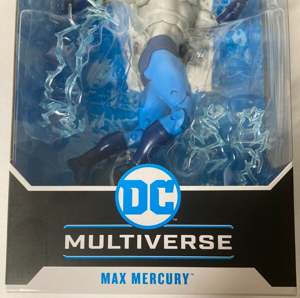mcfarlane dc multiverse action figure-Max Mercury-scale 1:10-multicolor