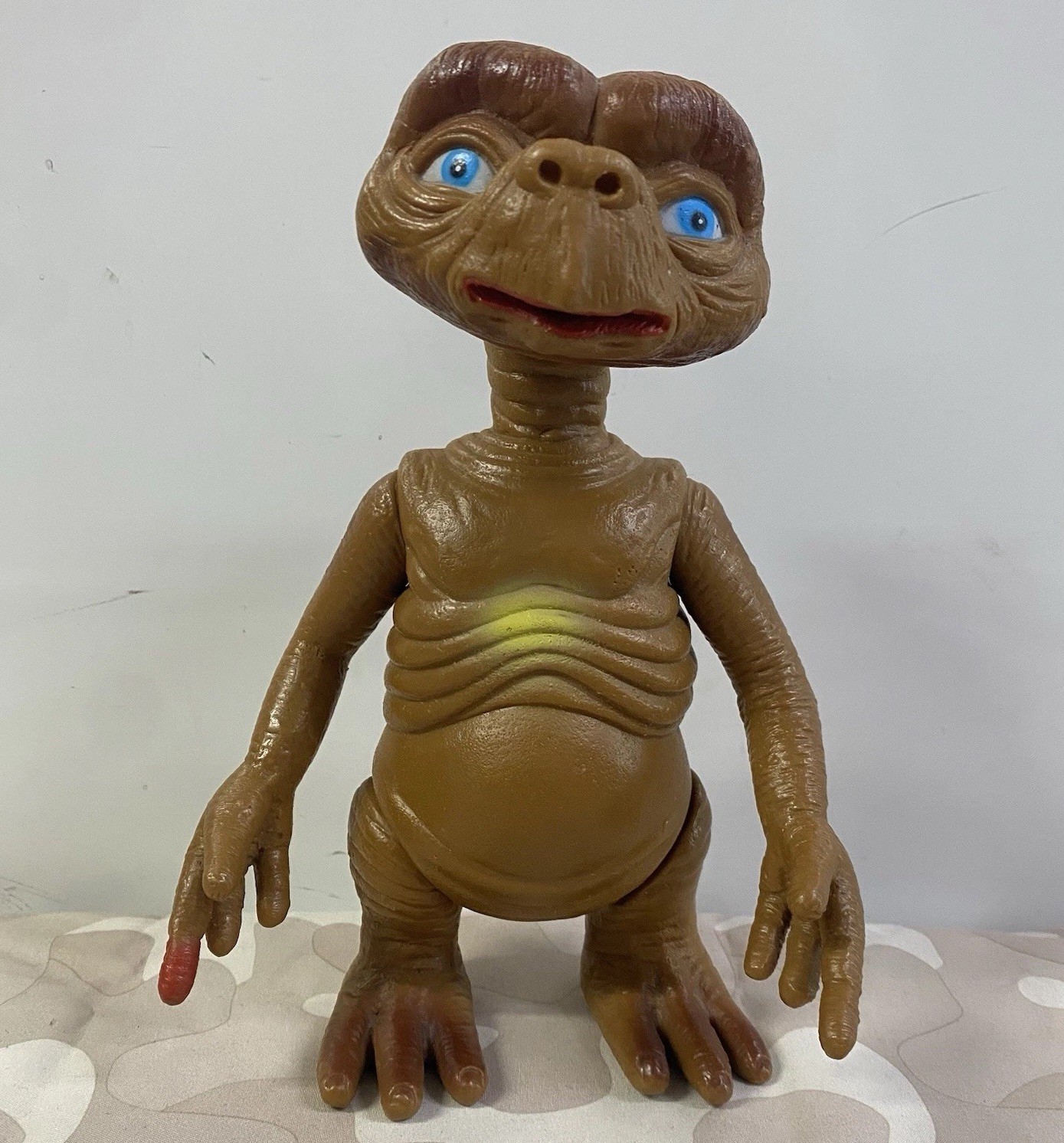 Vintage E.T. Extraterrestrial Action Figure Toy 8&Prime; Spielberg ET LJN 1980s 80s