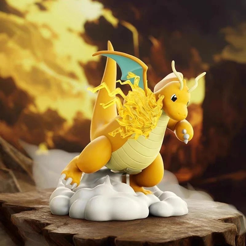 Dragonite Pokemon Battle Moment Figure Diorama Series Langbowang 3.5-Inch Figure