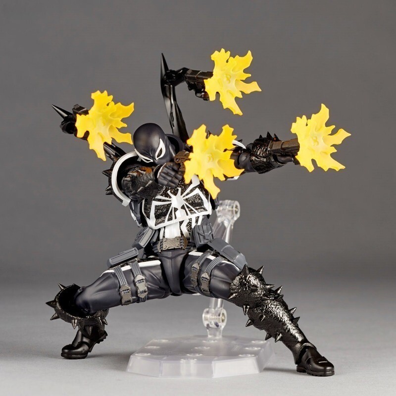 Kaiyangdo Revoltech Amazing Yamaguchi Agent Venom Action Figure CT Toys Version