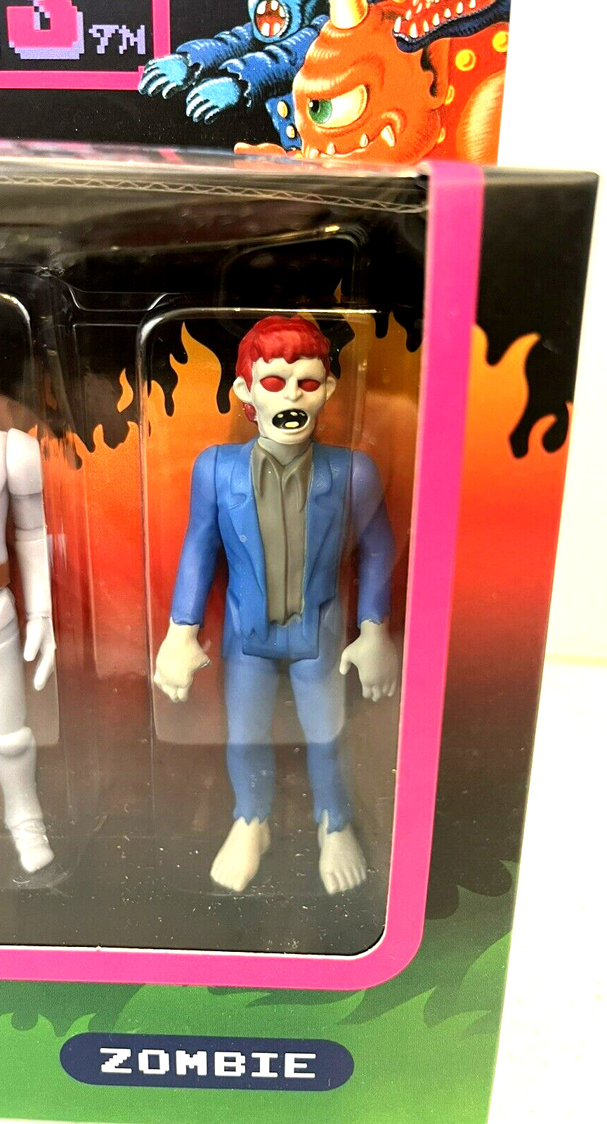 GHOSTS&rsquo;N GOBLINS~ReAction Figures~Super7~Zombie Set~Astaroth-Arthur-Zombie~New