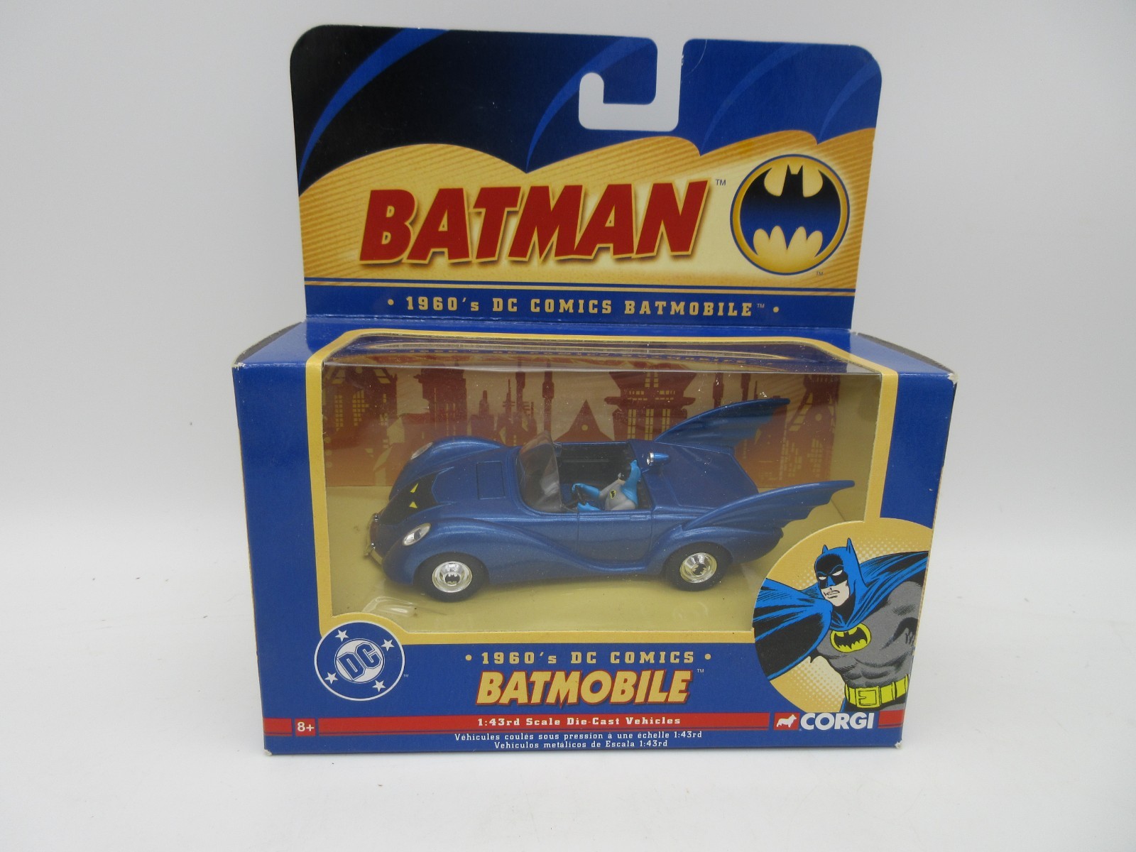 Batman 1/43 1960&rsquo;s BATMOBILE Car [Corgi, 2005] NIB! Diecast DC Comics