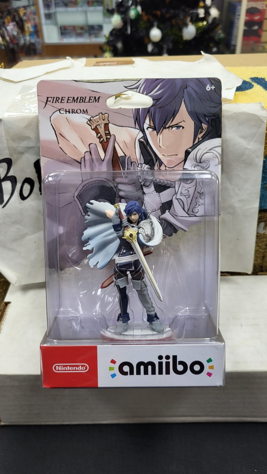 NIB 2017 CHROM FIGURE STATUE FIRE EMBLEM AMIIBO NINTENDO WII U SWITCH 3DS