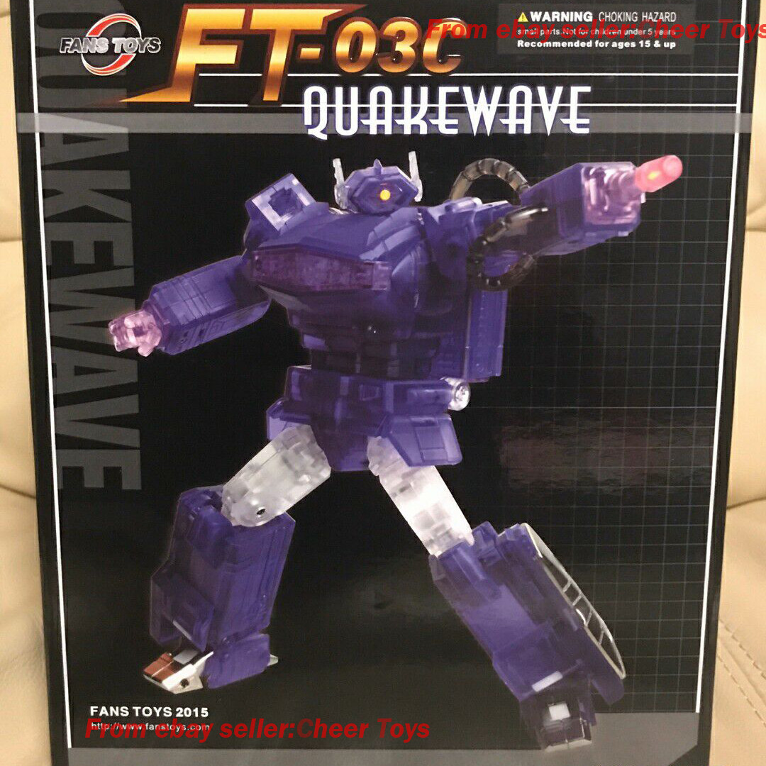 FansToys FT03C Shockwave FT-03C ft03c FigureTransparent color in stock