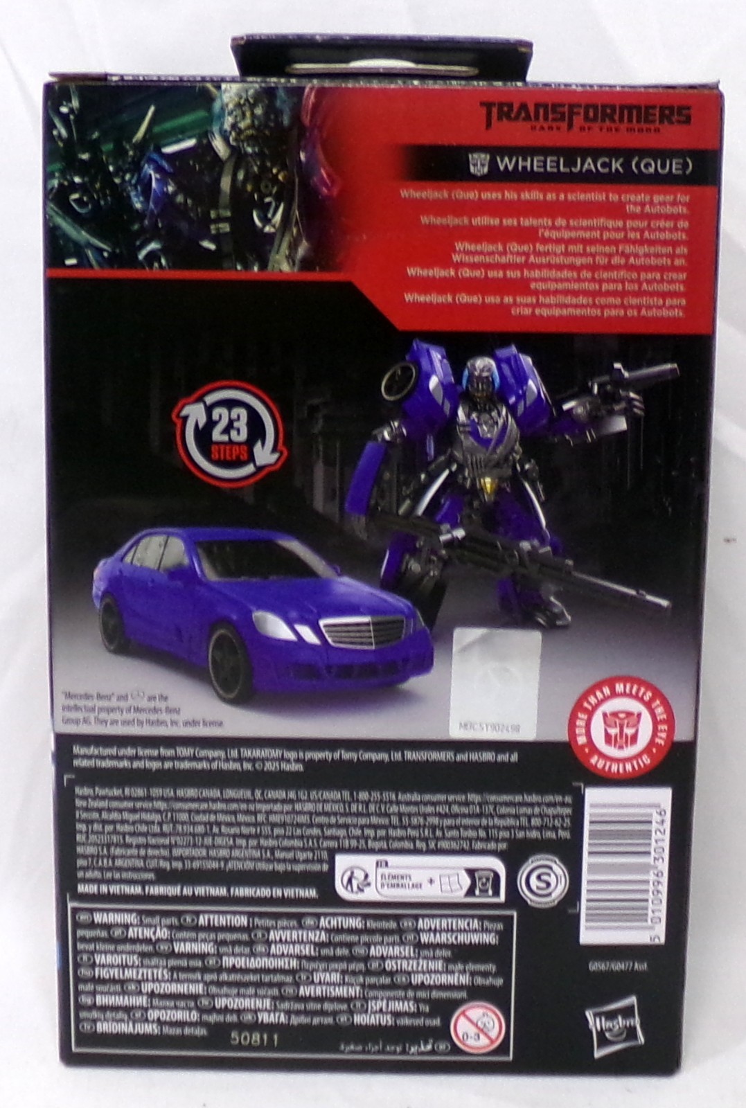 Transformers Studio Series DOTM Wheeljack (Que) Deluxe Class Hasbro New Sealed