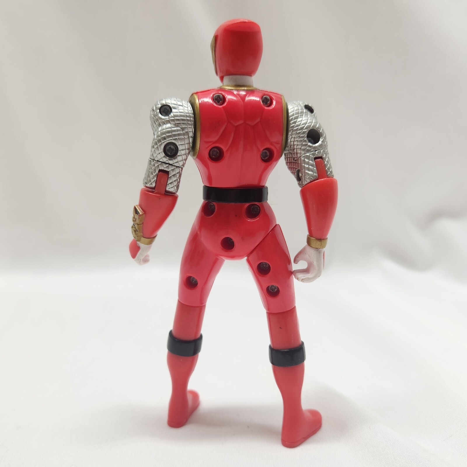 2003 Red & Yellow Ninja Storm Power Ranger Action Figures Only – Bandai Working