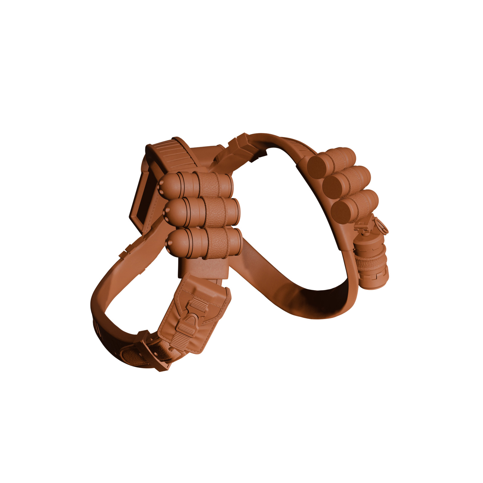 1/12 Scale Action Figure Chest Harness: BFG Harness (only)