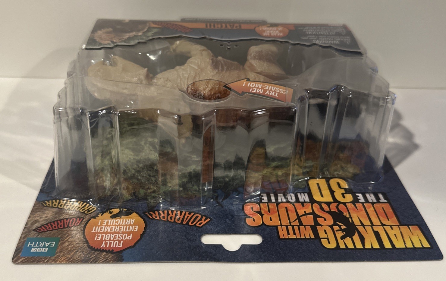 PATCHI – Pachyrhinosaurus Walking with Dinosaurs Toy Needs new batteries