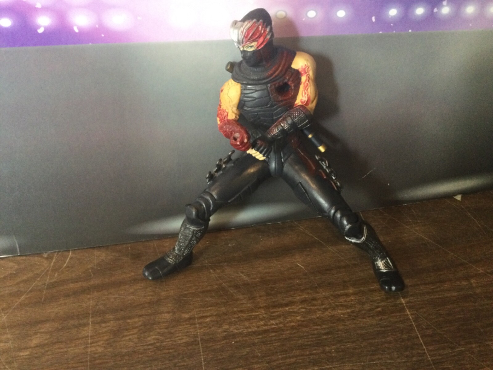 NINJA GAIDEN 3 COLLECTORS EDITION 6.5”ACTION FIGURE (MISSING SWORD)