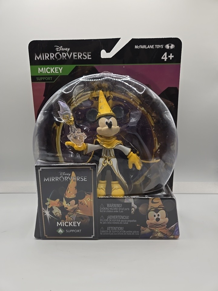 Disney Mirrorverse Mickey Support Action Figure 2021 Mcfarlane Toys Sealed