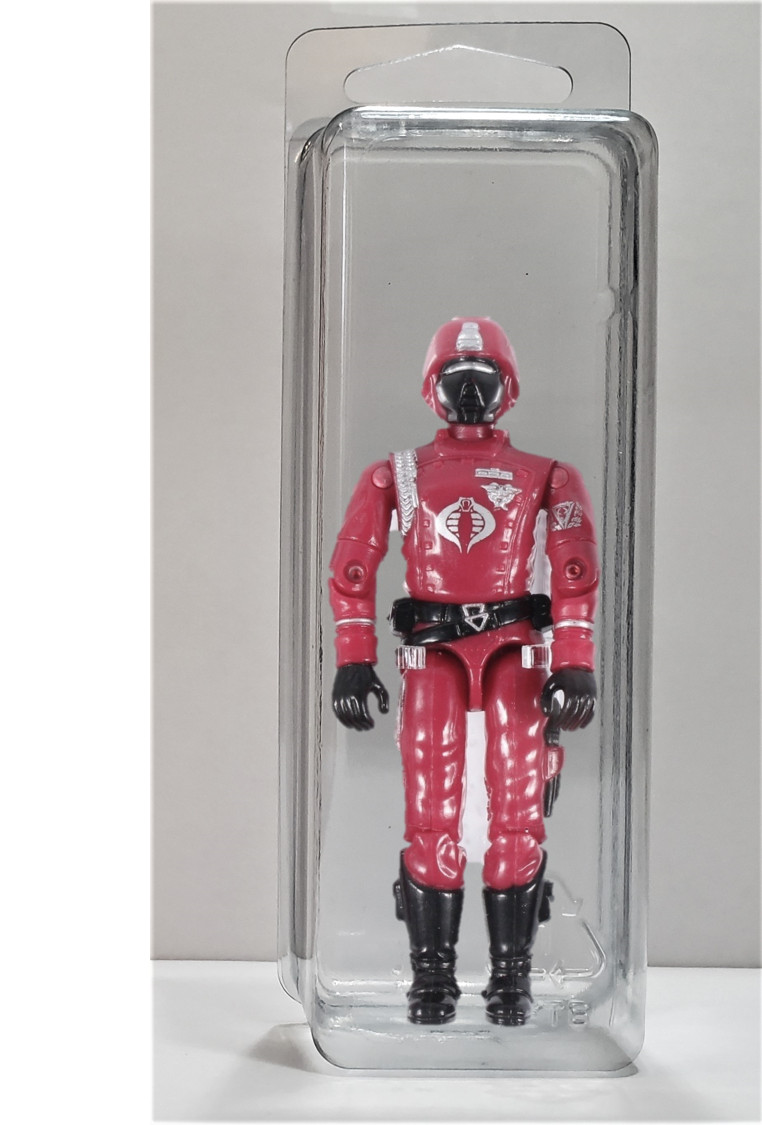 GI Joe Action Figure Blister Case Lot (25) Protective Small Stackable Cases
